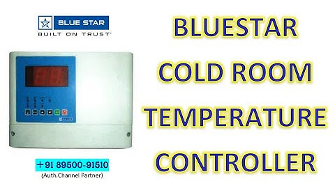 BLUESTAR COLD ROOM DIGITAL INDICATOR CUM TEMPERATURE CONTROLLER SETTING