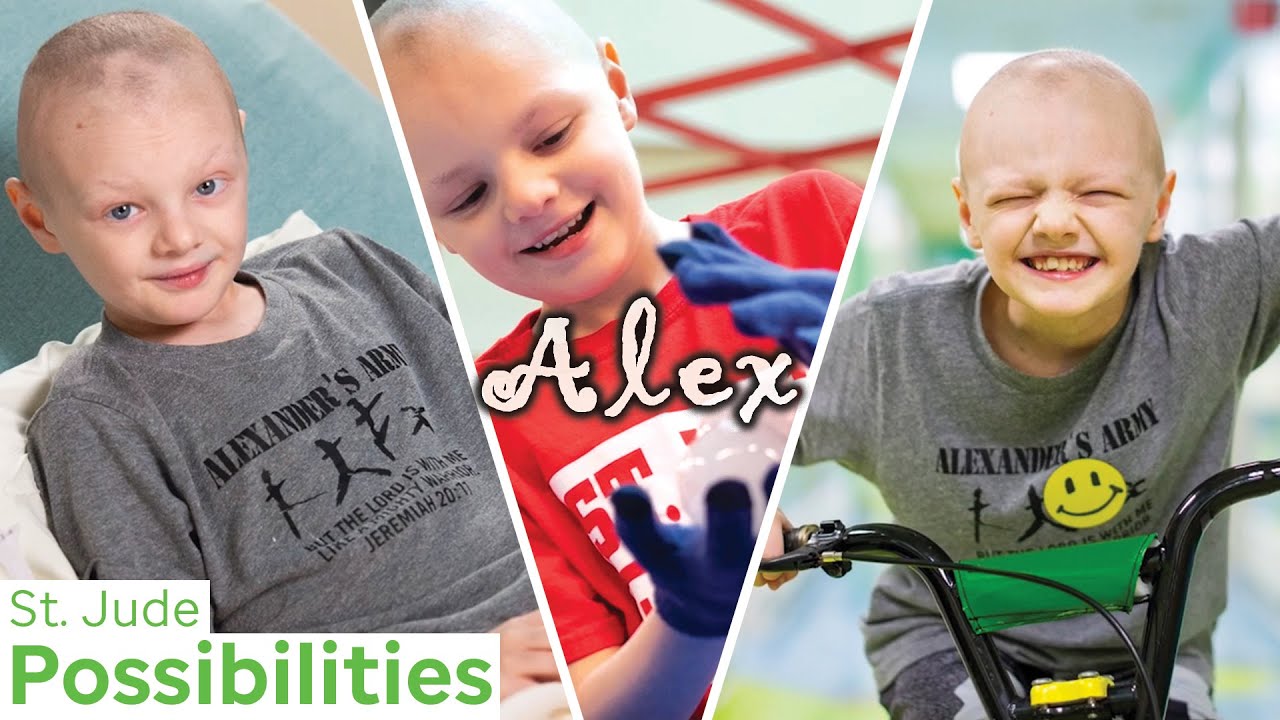 Alex: The Seven Year Old Warrior | St. Jude Possibilities - YouTube