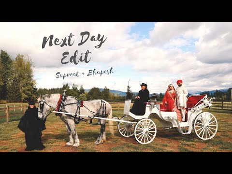 SUPREET + BHUPESH || SIKH/HINDU WEDDING NEXT DAY EDIT 2021 || SEATTLE || SANGAM STUDIO PHOTOGRAPHY