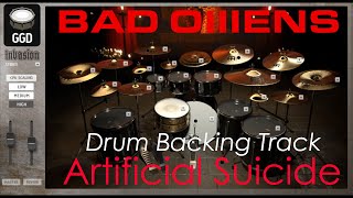 Bad Omens - Artificial Suicide (Drum Backing Track) Drums Only