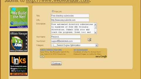 EasySubmits.com Automated Directory Submission review by www.hackcorp.com
