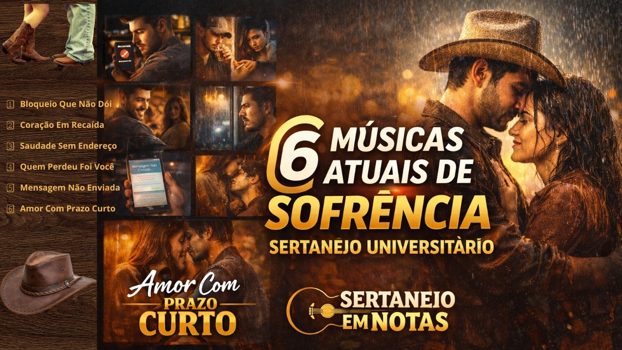 6 MÚSICAS SERTANEJO SOFRÊNCIA ATUALIZADAS 2026 🎶💔 | Sertanejo Universitário Pra Doer o Coração