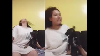 Dog Bite Her Breast