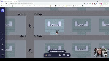 Gather.town tutorial lecture room