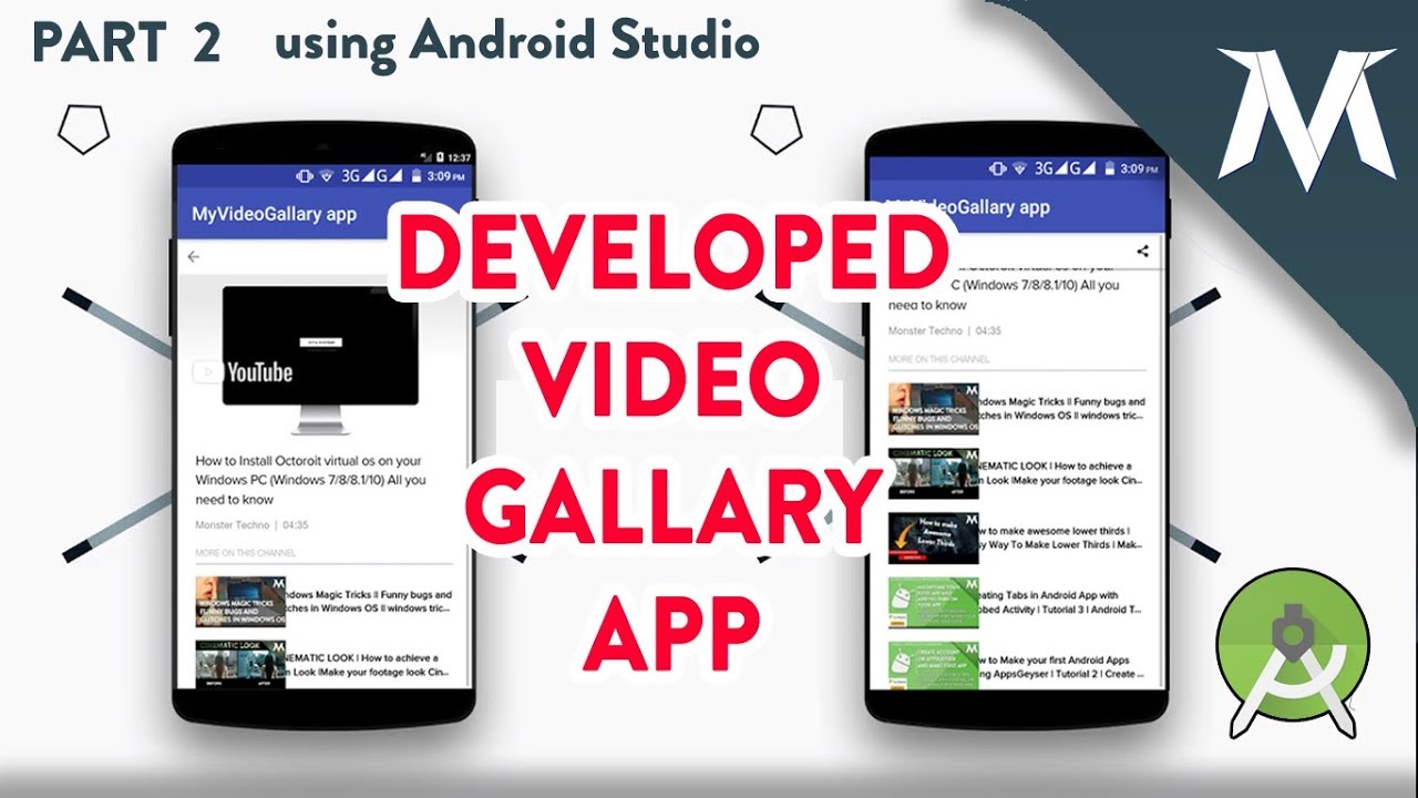 How to create a App using your website URL Webview (Without YouTube API ...