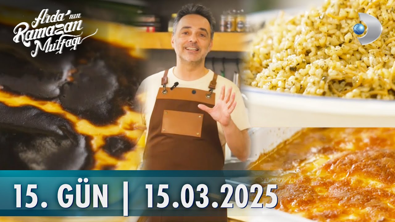 Arda'nın Ramazan Mutfağı | 15. Gün | Şehriyeli Bulgur Pilavı, Macar Kebabı, Süt Helvası