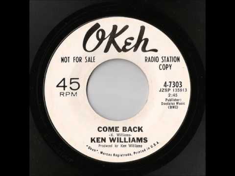 Ken Williams - Come Back (Okeh)