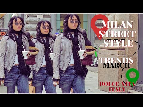 🇮🇹MILAN STREET STYLE || TRENDS MARCH👇#fashiontrends #streetstyle #ootd