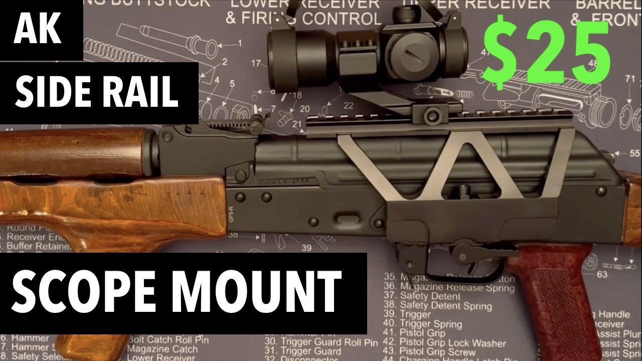 Midwest Industries MI AK Side Railed Scope Mount - Alexander's