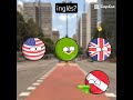 Não falamos inglês #countryballbrasil #contryballs