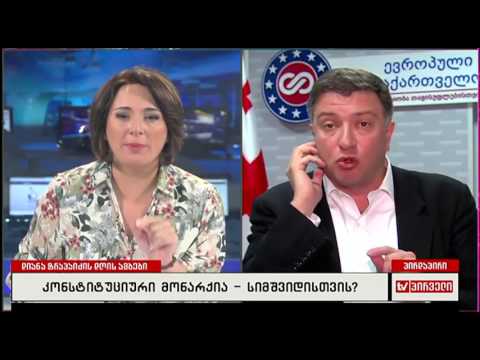 გიგი უგულავა უმრავლესობის პოზიციაზე საკონსტიტუციო მონარქიის შესახებ