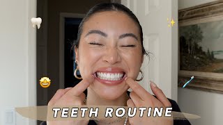 how I keep my teeth white ✨ the 3 simple things I do every day