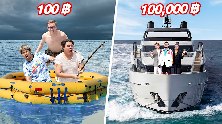 ถูก vs แพง!! เที่ยวพัทยา วันละ 100,000 vs 100 บาท!!
