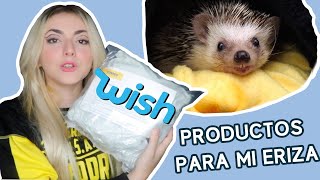 ¡COMPRO PRODUCTOS RAROS de WISH para mi ERIZO! | Cande Copello