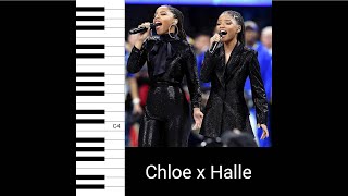 Chloe x Halle - America The Beautiful (Live at 2019 Super Bowl) (Vocal Showcase)