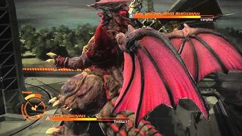 GODZILLA PS4 versus mode : Destroyah vs. Mecha-King Ghidorah