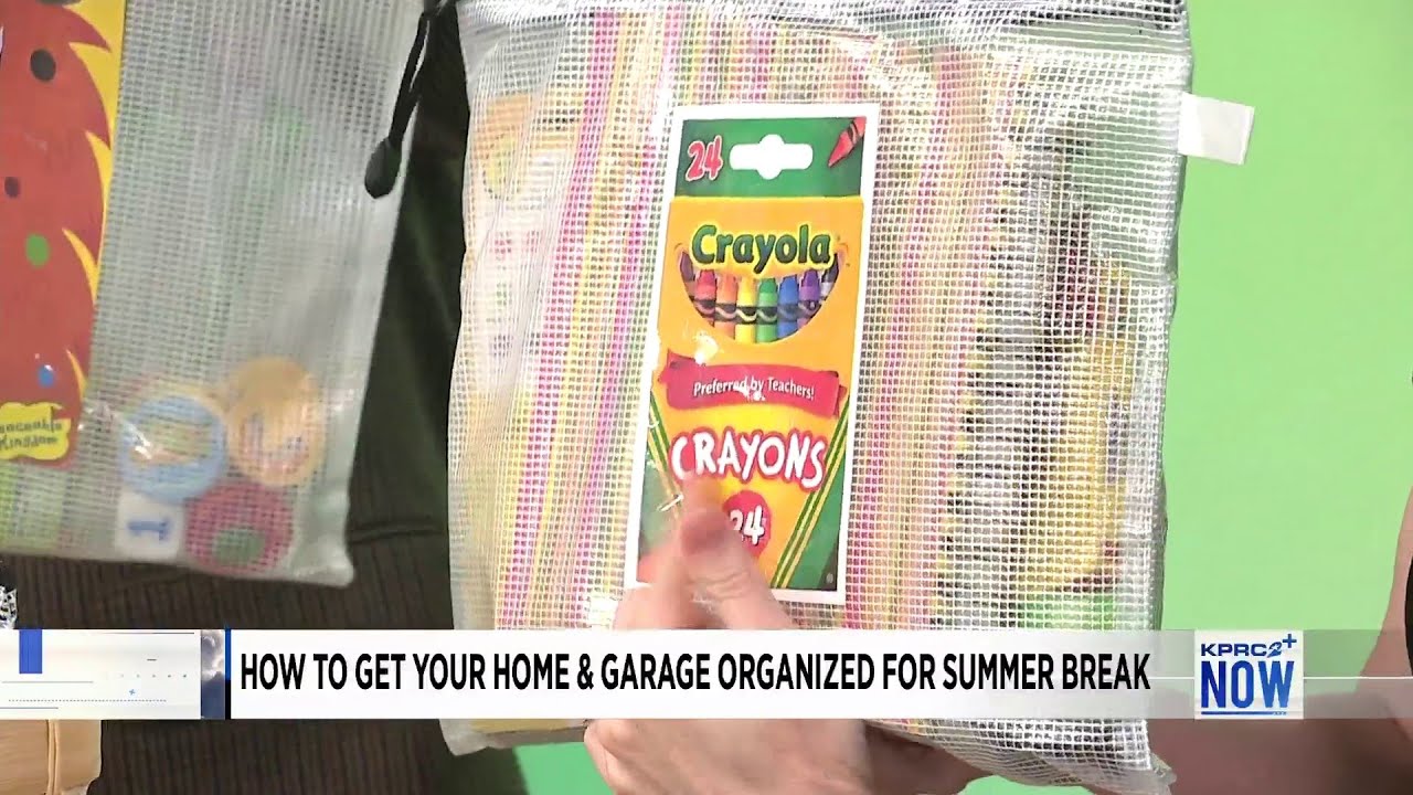How to get your home and garage organized for summer break - YouTube