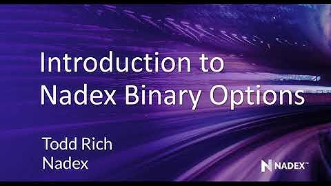 Introduction to Nadex Binary Options