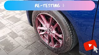 Re-testing: RRC Wheel Gel+, Koch Chemie Green Star, CarPlan Demon Tyres Wet Look Tyres screenshot 3