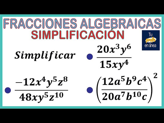 Simplificar fracciones algebraicas - raiz cuadrada - raiz cuadrada