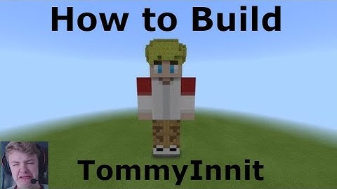 |How to Build TommyInnit (v.1 Redo)| Minecraft Skin Tutorials