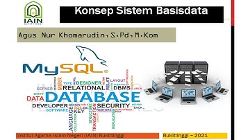 Belajar Konsep Sistem Basis Data || Konsep Database Mudah dan Asyik !!!