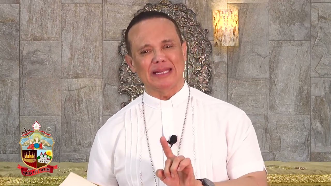 El evangelio de hoy a cargo de monseñor Fabio colindres Abarca  obispo de la diosesis de San Miguel 