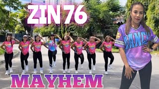 MAYHEM ZIN 76 choreography ZAETRO ELISE #retro #zumba #zaetro 