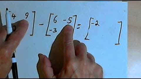 Matrix Addition, Subtraction and Scalar Multiplication 141-46