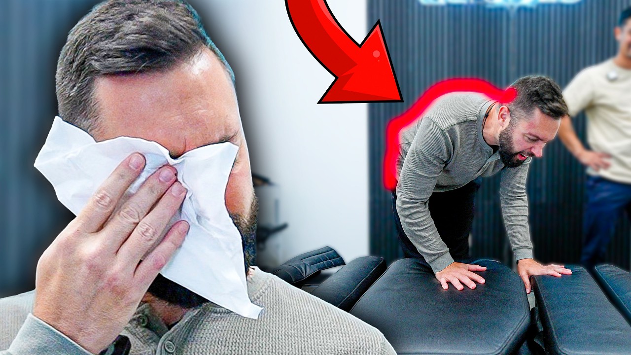 **Сломанный позвоночник наконец-то зашевелился спустя 15 лет‼️😱 | ASMR-видеоблог о боли в шее пос...