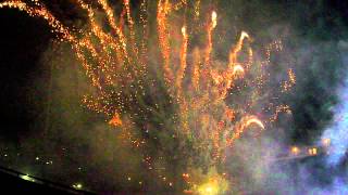 akron aeros firework show 7/28/12