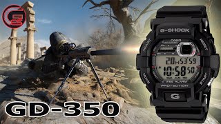 GSHOCK GD350 OPERACIONES OSCURAS... BLACK OPS