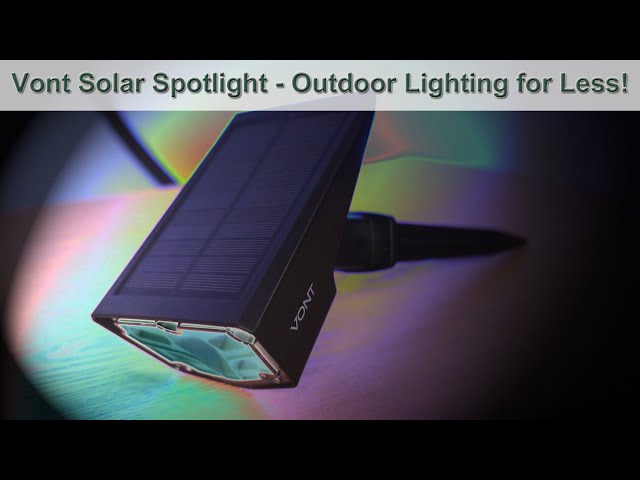 Vont Solar Spotlight - Vont Innovations