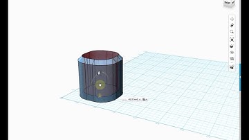 06 Using the Extrude tool - 123D Tutorial #6