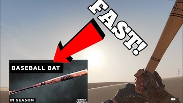Unlock the NEW Baseball Bat DLC Weapon FAST! Cold War Zombies