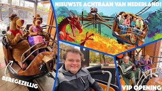 NIEUWSTE achtbaan van Nederland! VIP Opening RidderStrijd in Hellendoorn