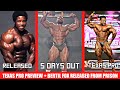Andrew Jacked 5 Days Out + Bertil Fox Released From Prison + Kamal Doing Texas + Texas Pro Preview