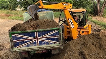 3DX Machine Vs Tripper Dump (Loading Soil Video)