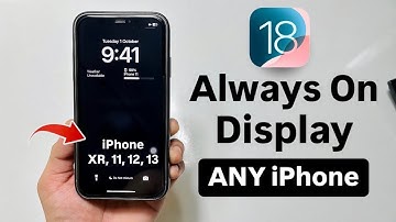 How to Enable iOS 18 Always On Display on any iPhone XR, XS, 11, 12, 13