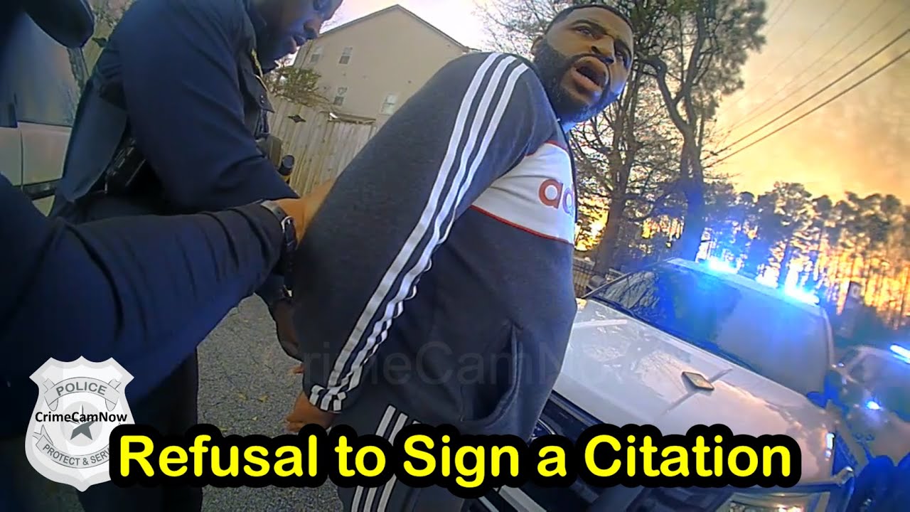 Sign a Ticket or Go to Jail YouTube