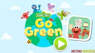 Grover Go Green Lights Out With Elmo Sesame Street Retro Gaming