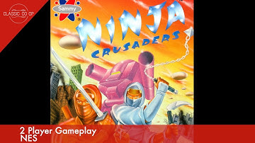 Ninja Crusaders | Full Game | 2 Player Co-op | NES