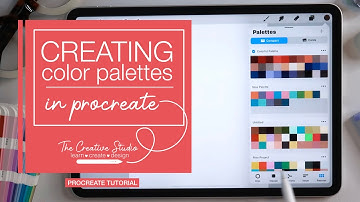 The Creative Studio Tutorial - 3 Ways to Create Custom Palettes in Procreate