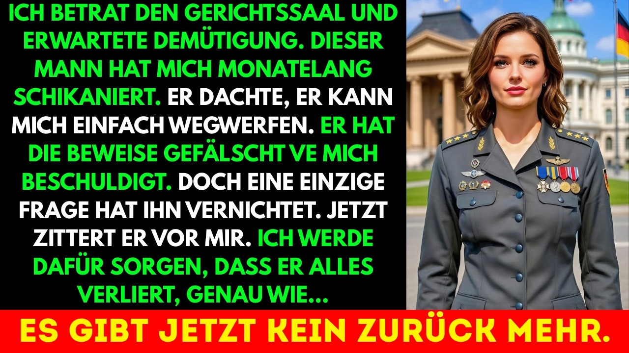Ich betrat den Gerichtssaal und erwartete Demütigung–eine einzige Frage des Richters änderte alles