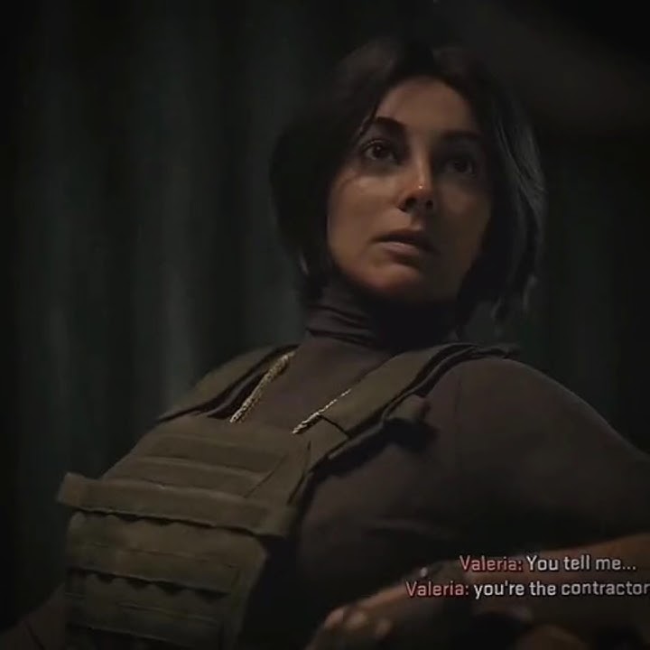 call of duty modern warfare game  Valeria garza antagonist ting ruthless  cool featuring Mexic ✨