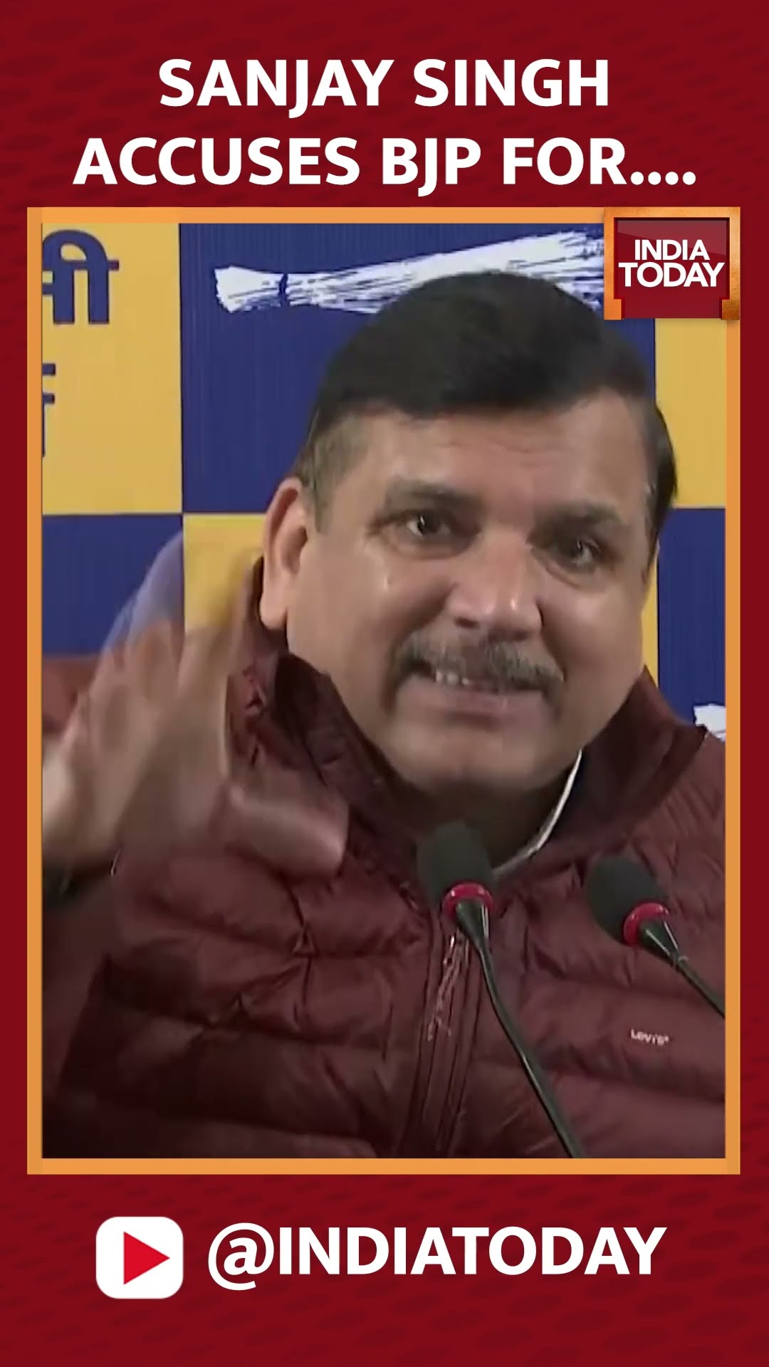 AAP Leader Sanjay Singh Accuses BJP, PM Modi, HM Amit Shah And Parvesh Verma On Kejriwal's Attack