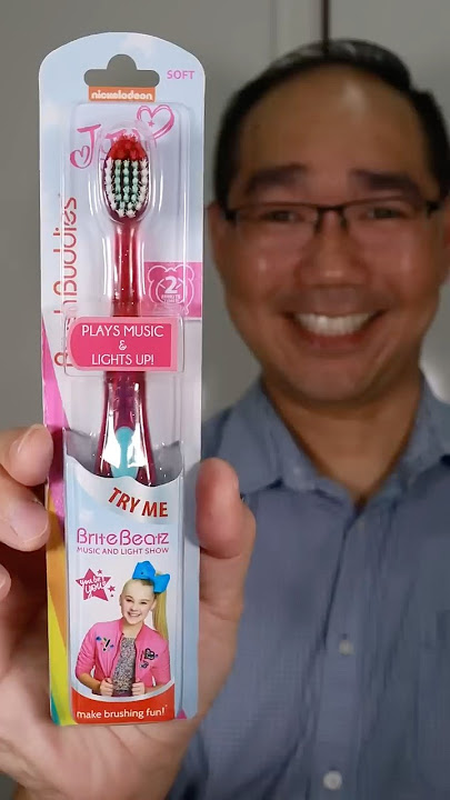 JoJo Siwa 🌈❤️🎀Toothbrush #shorts #asmr #asmrsounds #asmrvideo @JoJoSiwaKids​