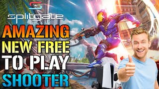 Splitgate: Amazing NEW HALO Inspired FREE To Play Game Is Coming To Console! (Open BETA Details)