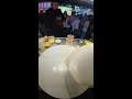 Street Food POV | Real-Time Flying Pancake Prep with Egg &amp; Onion | Ambient Sounds Only
