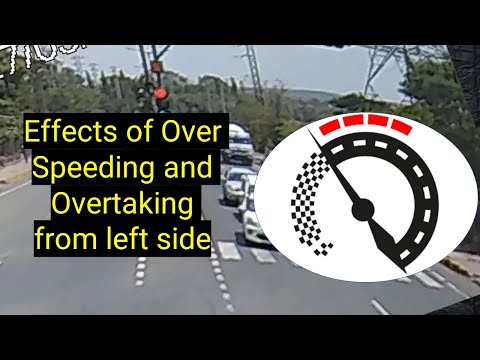 Effects of Over Speeding and Overtaking from left side | Cyberabad Traffic Police